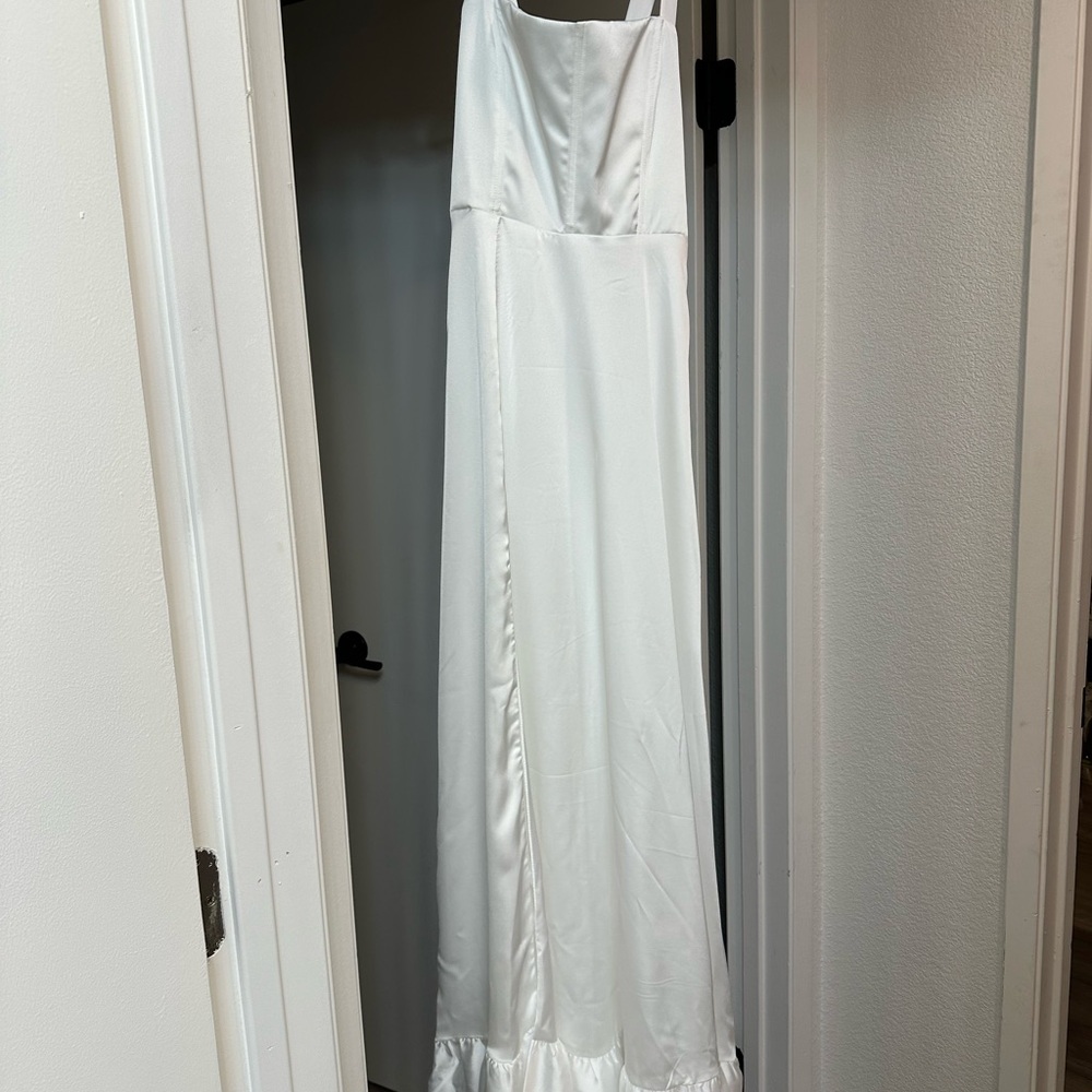 Show Me Your MuMu White Maxi Dress - Picture 4 of 8